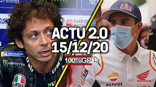 Bonne nouvelle pour Marquez, Rossi parle du gros problème de Yamaha... (Actu 2.0 MotoGP)