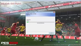 DOWNLOAD AND INSTALL  PATCH PESEDIT 12.0 FOR PES 2013