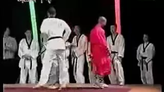 Shaolin Monk Kung fu vs Taekwondo Master