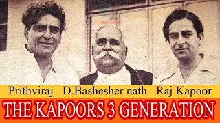 THE KAPOOR 3 GENERATION MEMBERS #prithvirajkapoor #kapoorsofbollywood #kapoorfamily