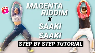 Magenta Riddim x O Saki Saki by D-mix *EASY TUTORIAL* Instagram Reel Tutorial Dc @anishakula