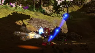 LEGO MARVEL : CAP AND IRON MAN VS BLACK PANTHER