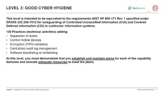 L3Harris CMMC Level 3 CUI Review