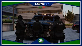 Bank robbery and casino raid - SWAT Response GTA 5 LSPDFR