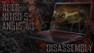 👉 Acer Nitro 5 AN515-43 | РАЗБОРКА / ОБЗОР / СБОРКА | DISASSEMBLY / REVIEW / ASSEMBLY