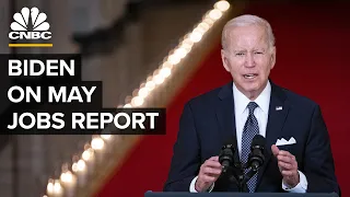 President Biden delivers remarks on May jobs report — 6/3/2022