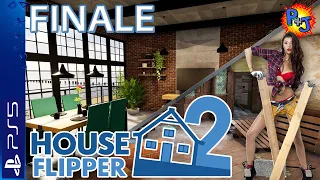 Let's Play House Flipper 2 PS5 | Console Gameplay Finale: Jynx's Upstairs Remodel & Auction (P+J)