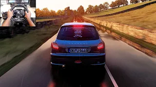 Peugeot 206 - Assetto Corsa | Steering Wheel gameplay