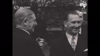 UK: : COMMONWEALTH LEADERS MEET IN LONDON (1956)