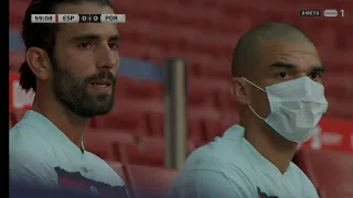 Olha a Máscara, Pepe! • Momento Engraçado Espanha v Portugal