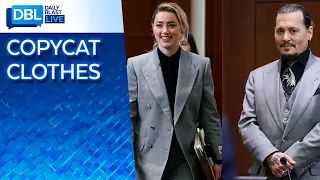 Is Amber Heard Trolling Johnny Depp With Copycat Courtroom Clothes?