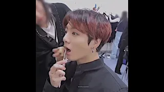 Jungkook doesn't need any makeup artist😄