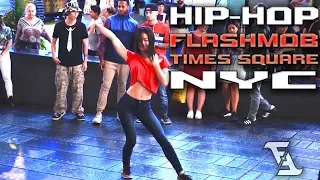 AMAZING Hip-Hop FLASH MOB in Times Square NYC! (Surprise Proposal!) #flashmob #nyc