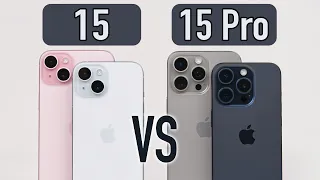 iPhone 15/15 Plus vs 15 Pro/15 Pro Max - Vergleich | Die richtige Wahl treffen!