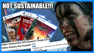 Executive says $70 Games are becoming unsustainable.