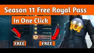 How To Get Free Royal Pass Pubg Mobile Season 11 ! Free Royal Pass Pubg Mobile Season 11