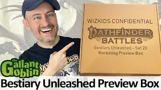 PREVIEW: Bestiary Unleashed preview set - Pathfinder Battles Prepainted Minis - WizKids and Paizo