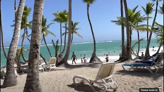 From the Lobby to the Beach RIU Palace BAVARO hotel resort Dominican Republic Punta Cana vacation