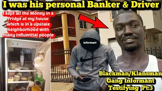 Blackman Personal Banker and Driver Testify Against Him (Pt:3) Klansman Gang Trial