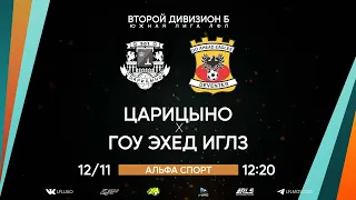 Второй дивизион Б. Тур 27. Царицыно - Гоу Эхед Иглз. (12.11.2022)