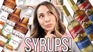 Coffee Syrups (Answering Your Questions!)