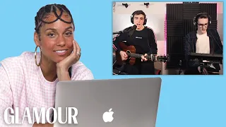 Alicia Keys Watches Fan Covers on YouTube | Glamour