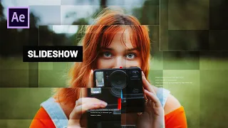 After Effects Tutorial: Modern Slideshow Animation in After Effects - No Plugins