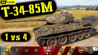 World of Tanks T-34-85M Replay - 8 Kills 5K DMG(Patch 1.5.1)