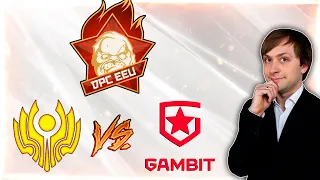 НС смотрит игру CIS Rejects vs Gambit Esports | DPC 2021/2022 | Дивизион 2 | Восточная Европа