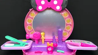 2 Minutes Satisfying with Unboxing Disney Minnie Mouse Beauty Set ASMR #59 (No Music)
