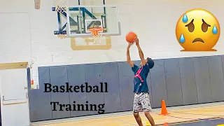 Intense Basketball Training