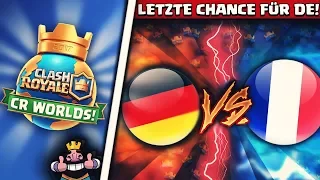 LETZTE CHANCE! | Deutschland vs Frankreich! | Top Favoriten im Duell! | CR Worlds