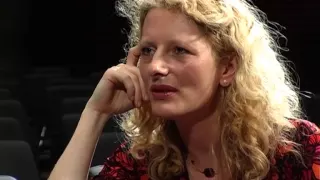 Alexandra Janizewski trifft Herman van Veen in Weimar.