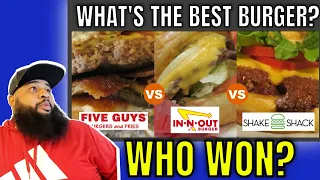 Burger Wars: In-N-Out vs Five Guys vs Shake Shack