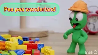 Pea pea Wonderland |Cookies House vs Lego House#stopmotion #cartoonforkids #peapeawonderland#스톱모션만화