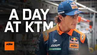 Red Bull KTM’s Chase Sexton tours KTM HQ | KTM