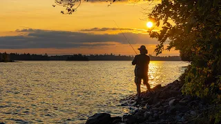 Boundary Waters Canoe Trip, Sept 2023 Wood Lake Entry