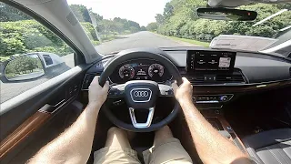 2023 Audi Q5 S Line 45: POV Drive, Impressions and ASMR