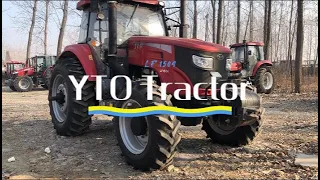 TRACTOR BASE----YTO LF 1504 150HP TRACTOR LIVE VIDEO SHARING #tractorvideo #ytotractor #farming