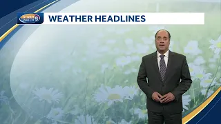Video: Much cooler, rainy weather moves in
