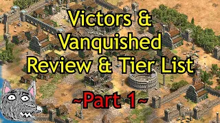 Victors and Vanquished Review & Tier List - Part 1 | AoE2: DE