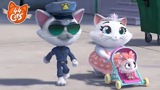 44 Cats | Cop the police cat