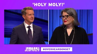 Overheard On Set: 'A Winner For the First Time In My Whole Life' | JEOPARDY!