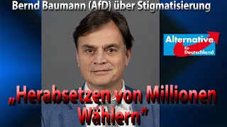 Wie Bernd Baumann (AfD) seine Abrechnungsrede noch wirkungsvoller hätte halten können