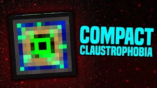 Minecraft Compact Claustrophobia | ENTERING A GLITCHED MACHINE! #13 [Modded Questing Skyblock]