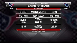 Week 11 Betting Preview: Texans vs Titans
