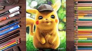 Drawing Pokémon: Detective Pikachu | drawholic