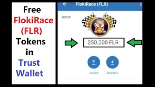 How to Get Free 250,000 FlokiRace (FLR) Tokens in Trust / Metamask Wallet | Latest Crypto Airdrops