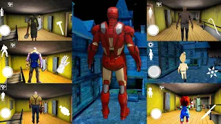 Super Hero Compilation : Playing As IronMan Vs Playing As Rod Vs Playing As chucky, Thanos Etc