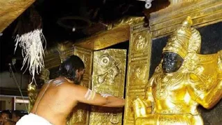 What is hidden behind the sealed door in Padmanabhaswamy Temple?